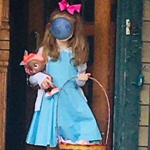 Polo by Ralph Lauren Blue and White Dress Perfect Easter Dress!